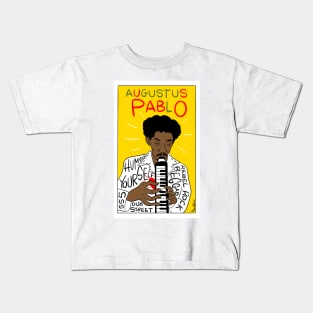 Augustus Pablo Roots Reggae Folk Art Kids T-Shirt